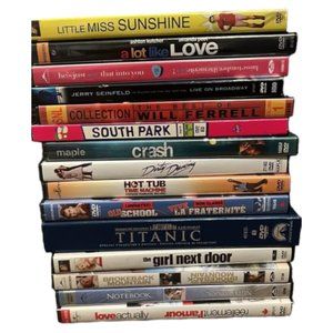Rom Comedy- Drama  DVD Bundle - 15 Movies!